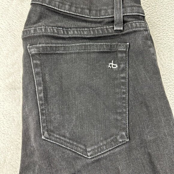 Rag & Bone Black Denim Skinny Jeans Men’s Size 32 US - Picture 9 of 11